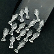 1,2,3,4,5 pcs Pretty Crystal Quartz Wine Glass Shape Carved Gemstone, New Designer Gemstone, Crystal Glass Shape Faceted Briolettes 8X20 MM