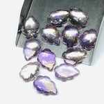 Load image into Gallery viewer, 2,3,4,5 pcs Natural Ametrine Fancy Shape Carved Gemstone, Ametrine Leaf Shape Beads, Ametrine Carved Briolette For Jewelry Making 16X10 mm