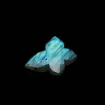 Load image into Gallery viewer, 1 Pc Natural Labradorite Faceted Butterfly Carving Beads: Carved Gemstone Charms for Jewelry Making, 18X28 MM