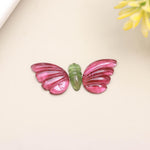 Load image into Gallery viewer, Carved Tourmaline Butterfly Beads: AAA Grade, 14-10mm, Jewelry Making