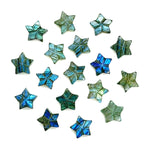 Load image into Gallery viewer, AAA+ Flashy Labradorite Carved Star Shape Gemstone, Hand Carved Labradorite Star Charm For Jewelry Making, 10 MM Flower Carved Stars Beads