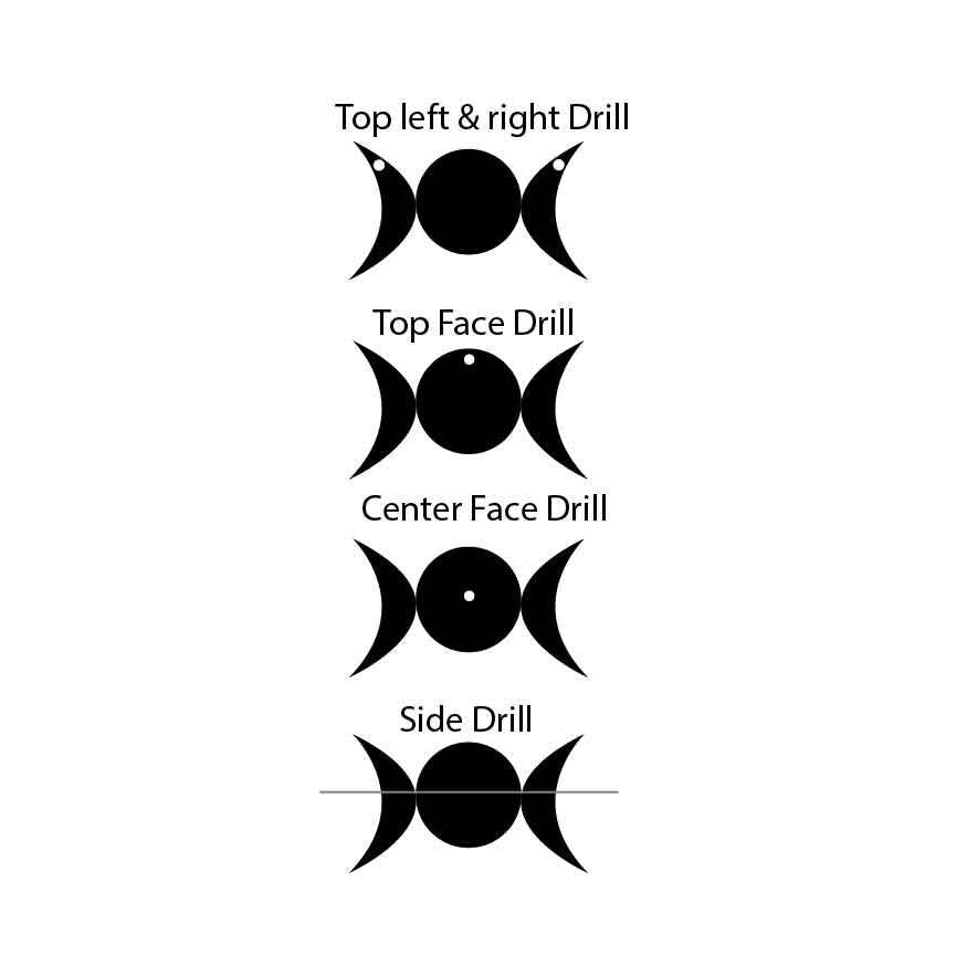2,3,4,5 Pcs Natural Smokey Quartz Hand Carved Triple Moon Shape, Carved Triple Moon Shape Gemstone For Jewellery, 22X10 mm