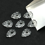 Load image into Gallery viewer, 1,2,3,4,5 pcs Natural Crystal Quartz Pear Shape Carved Gemstone, Pear Shape Carving, Crystal Quartz Hand Carved Gemstone for Jewlery 18X12mm