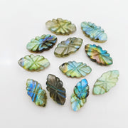 100% Natural Labradorite Fancy Shape Gemstone, Carved Fancy Gemstone, Loose Gemstone, Fancy Shape Gemstone, Carved Gemstone, 16X8.5 mm
