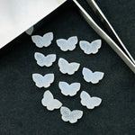 Load image into Gallery viewer, Beautiful Shiny Drusy Butterfly Shape Carving Beads, Drusy Hand carved Gemstone Briolette, Loose Gemstone for jewelry Making Charms12x7mm
