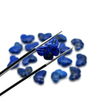 Load image into Gallery viewer, Natural Lapis Lazuli Butterfly Shape Beads, Blue Lapis Hand Carved Butterfly Briolettes, Gemstone Carving Beads, 13 MM Mini Butterfly Charms