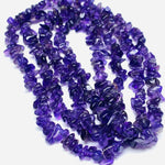 Load image into Gallery viewer, AAA quality 100% Natural Amethyst Chip shape beads, 16" inch strand, Amethyst Chip Shape gemstone for Jewellery, 4 mm