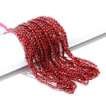 Load image into Gallery viewer, Natural Garnet Oval Shape Beads, AAA Red Garnet Smooth Oval Beads, 4 MM Oval Beads, Wholesale Jewelry Making Beads, 4 Inch Strand