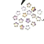 Load image into Gallery viewer, Natural Ametrine Faceted Stars Shape Beads, AAA Ametrine Star Shape Briolette's, 8 MM Star Loose Gemstone Beads For Jewelry Making