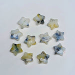 Load image into Gallery viewer, Natural Howlite Faceted Star Shape Briolettes, AAA Howlite Hand Carved Star Shape Beads, Loose Gemstone Star Shape Beads, 10 MM