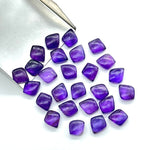 Load image into Gallery viewer, 2,3,4,5,6 Pcs Natural Amethyst Smooth Betel Shape Gemstone For Jewelry Making, Amethyst Smooth Leaves Gemstone Brioletts For Jewlery 8X10 MM