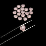 Load image into Gallery viewer, Faceted Rose Quartz Heart Beads: 8mm Gemstone Charms