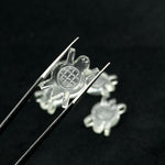 Load image into Gallery viewer, Natural Crystal Quartz Turtle Shape Carving, AAA Clear Crystal Turtle Shape Gemstone, 16 MM Loose Gemstones, Harmony in Stone, Healing Stone