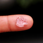 Load image into Gallery viewer, Baby Pink Tourmaline Carved Fish Shape Stone, Feminine Energy Fish Gemstone for Gifts, Home Decor, Crystal Gifts 12 MM