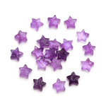 Load image into Gallery viewer, Raw Form Natural Amethyst Star Shape Beads, Amethyst Star Shape Gemstone For Jewlery, Loose Star Jewelry Beads 10 MM, Raw Stars Charm Beads