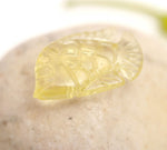 Load image into Gallery viewer, AAA Lemon Quartz Fish Shape Stone, Hand Carved Lemon Quartz Fish for Home Decor, 29 MM