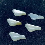 Load image into Gallery viewer, 2,3,4,5 Pcs Natural Grey Moonstone Hand Carved Bird Shape, Carved Bird Shape Gemstone For Jewellery, Bird Shape Gemstone, 20X8 mm