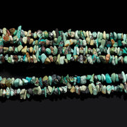 Natural Arizona Turquoise Uncut Shape Beads, AAA Turquoise Chips Beads for Jewelry Making, 16