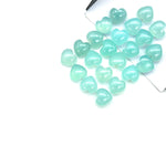 Load image into Gallery viewer, AAA Aqua Chalcedony Heart Shape Briolette's, Aqua Chalcedony Smooth Heart Shape Beads, Loose Gemstones, 8 MM Heart Charms for Jewelry