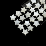 Load image into Gallery viewer, Faceted Moonstone Star Beads: Handmade Gemstone Charms (10mm)