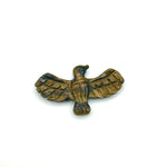 Load image into Gallery viewer, Natural Tiger Eye Eagle Shape Gemstone Carving, 25X44 MM Approx Hand Carved Eagle Shape Gemstone Beads, Fancy Shape Loose Beads for Jewelry