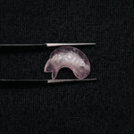 Load image into Gallery viewer, Natural Rose Quartz Dolphin Carving, Hand Carved Dolphin Shape Gemstone, 15 MM, Feminine Energy Fish Charm Healing Crystal, Carved Beads