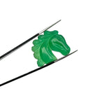 Load image into Gallery viewer, Hand Carved Green Onyx Horse Gemstone: Animal Carving (21 MM)