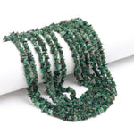Load image into Gallery viewer, Natural Emerald Uncut Beads Strand, AAA Green Emerald Chips Beads for Jewelry Making, 16" Inch Gemstone Uncut Chip Beads, Freeform Uncuts