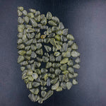 Load image into Gallery viewer, AAA Lemon Quartz Leaf Gemstone: Carved Jewelry Stone (7.9X5.2 13.8X6.7 mm)