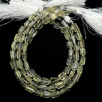 Load image into Gallery viewer, Natural Lemon Quartz Faceted Tumble Shape Gemstone Beads, Lemon Quartz Nuggets Shape Beads, 8" Fancy Wholesale Jewelry Beads, 6X8-7X9 MM