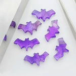Load image into Gallery viewer, 2,3,4,5 Pcs Natural Blue Amethyst Hand Carved Bat Shape, Bat Shape Gemstone For Jewlery, Bat Shape Gemstone, 20X10 mm