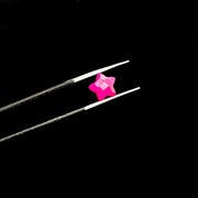 Pretty Hot Pink Chalcedony Stars Shape Briolettes, AAA Pink Chalcedony Faceted Star Shape Beads For Jewelry Making, Gemstone Star Beads 8 MM