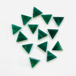 Load image into Gallery viewer, AAA Quality 100% Natural Green Strawberry Quartz Triangle Shape Loose Gemstone, Triangle Shape Loose Gemstone, Gemstone For Jewellery