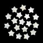 Load image into Gallery viewer, Faceted Moonstone Star Beads: Handmade Gemstone Charms (10mm)