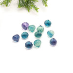 Load image into Gallery viewer, AAA Fluorite Onion Shape Briolette's, Natural Multi Fluorite Onion Shape Beads, Faceted Mini Onion Carving for Jewelry Making, 10 MM
