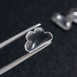 Load image into Gallery viewer, AAA Crystal Quartz Clouds Shape Beads, Natural Crystal Quarz Smooth Cloud Shape Beads, Carved Cloud Charms, 12 MM, Loose Carved Briolettes