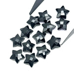 Load image into Gallery viewer, Black Onyx Star Shape Briolettes, Natural Black Onyx Star Shape Gemstone for Jewelry Making, Black Onyx Star Charm Beads, 15 MM Star Beads