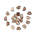 Load image into Gallery viewer, Carved Smokey Quartz Clouds Shape Beads, Natural Smokey Quartz Smooth Cloud Shape Beads, Cloud Gemstone Charms, 12 MM Loose Briolettes