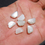 Load image into Gallery viewer, Natural White Moonstone Cloud Shape Beads, AAA Moonstone Cloud Shape Briolettes, Smooth Hand Carved Gemstone, Cloud Shape Charm Beads, 12 MM