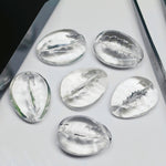 Load image into Gallery viewer, 2,3,4,5 pcs 100% Natural crystal quartz conch Shape Carved Gemstone,Loose Gemstone,cowris Shape Gemstone forJewlery,Carved Gemstone 20X16 mm