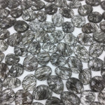 Load image into Gallery viewer, 2 pcs AAA+ Quality Black Rutile freeform Rosecut, Blcak Routile faceted rosecut,gemstone for jewelry, jewelry making rosecut 9X6 13X10 mm