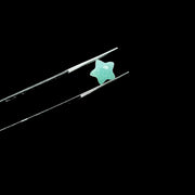 Natural Amazonite Star Shape Briolette's, Amazonite Faceted Hand Carved Star Shape Beads, Star Shape Loose Charm Jewelry Making Beads 8 MM