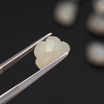 Load image into Gallery viewer, Natural White Moonstone Clouds Shape Beads, AAA Moonstone Faceted Cloud Shape Beads, Carved Cloud Charms, 12 MM, Loose Carved Briolettes
