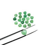 Load image into Gallery viewer, Smooth Green Strawberry Quartz Heart Shape Beads, AAA Green Quartz Heart Shape Briolette's, Hand Carved Gemstones, Jewelry Making Beads 8 MM