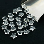 Load image into Gallery viewer, Cute Natural Crystal Quartz Stars Shape Briolettes, AAA Clear Crystal Faceted Star Shape Beads, Jewelry Making Loose Gemstones, 8 MM