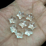 Load image into Gallery viewer, Natural Crystal Quartz Star Shape Briolettes, AAA Clear Quartz Faceted Star Beads, Wholesale Loose Beads for Jewelry, 12 MM, Star Crystals