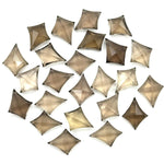 Load image into Gallery viewer, Smoky Quartz Kite Shape Gemstone Beads, Hand Carved Faceted Kite Shape Beads, Kite Shape Charms for Jewelry Making, 16 MM Gemstone Carvings