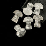 Load image into Gallery viewer, 1 Pc Natural Crystal Quartz Mushroom Shape Stone, Mushroom Shape Gemstones, 22 MM Mushroom Carving Stones, Mushroom Crystal, Crystal Healing