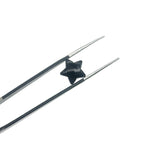 Load image into Gallery viewer, Smooth Black Onyx Star Shape Briolette's, Natural Black Onyx Carved Star Shape Beads, Loose Star Gemstone, Star Carvings 10 MM