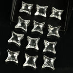 Load image into Gallery viewer, Natural Crystal Quartz Ninja Star Shape Carving Beads, Ninja Star Shape Gemstone Beads, 11X15 MM Jewelry Making Beads, Star Shape Briolettes